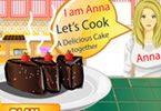 Anna ile Çikolatalı Kek Pişirme